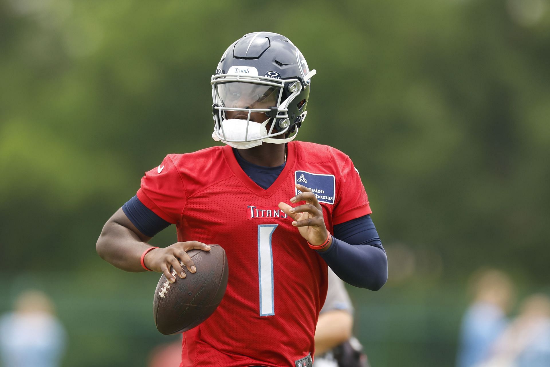 Tennessee Titans QB Cam Ward - Source: Getty